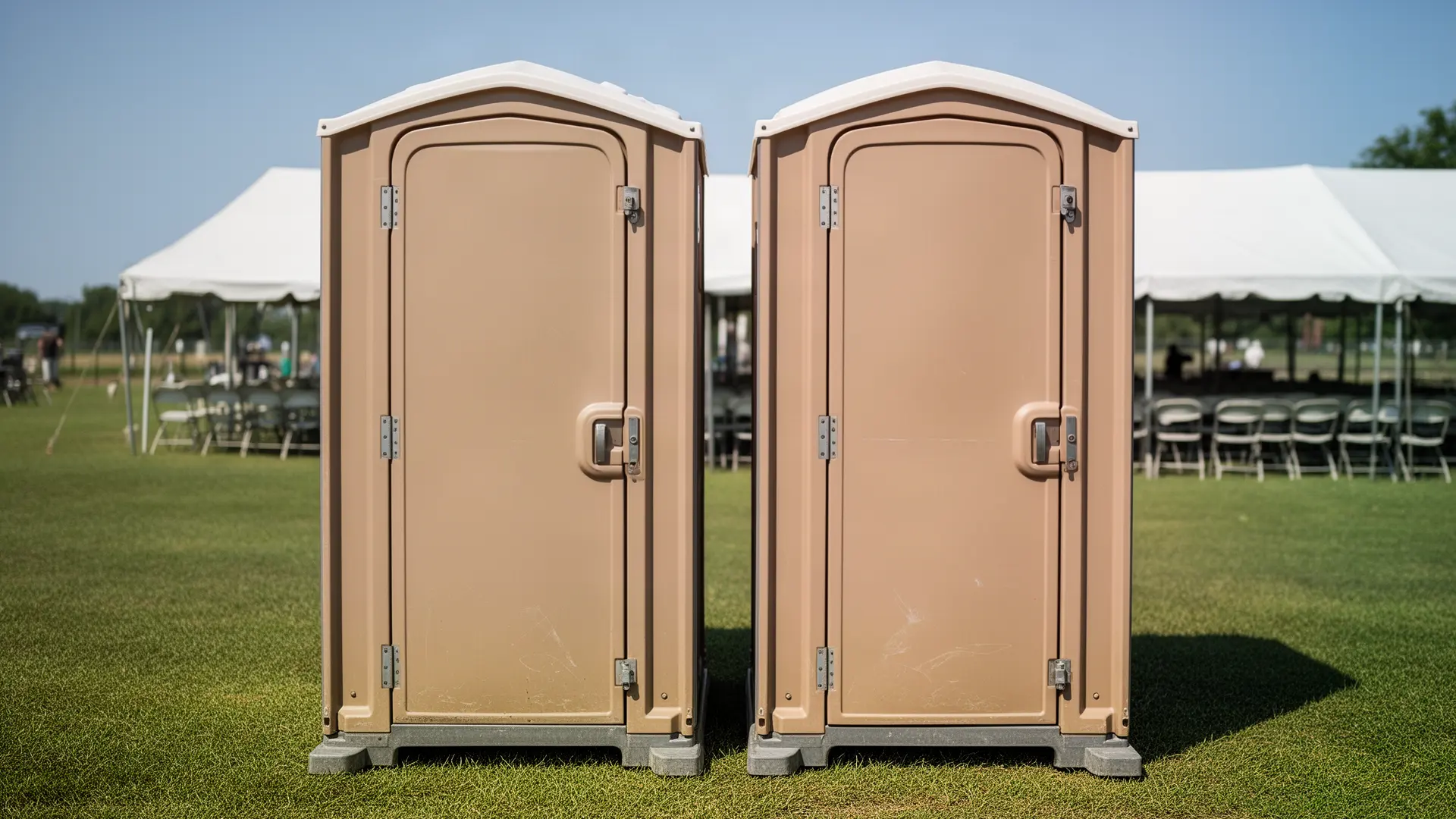 Clean porta potty unit from Barrett & Sons Porta Potties in Seattle, WA